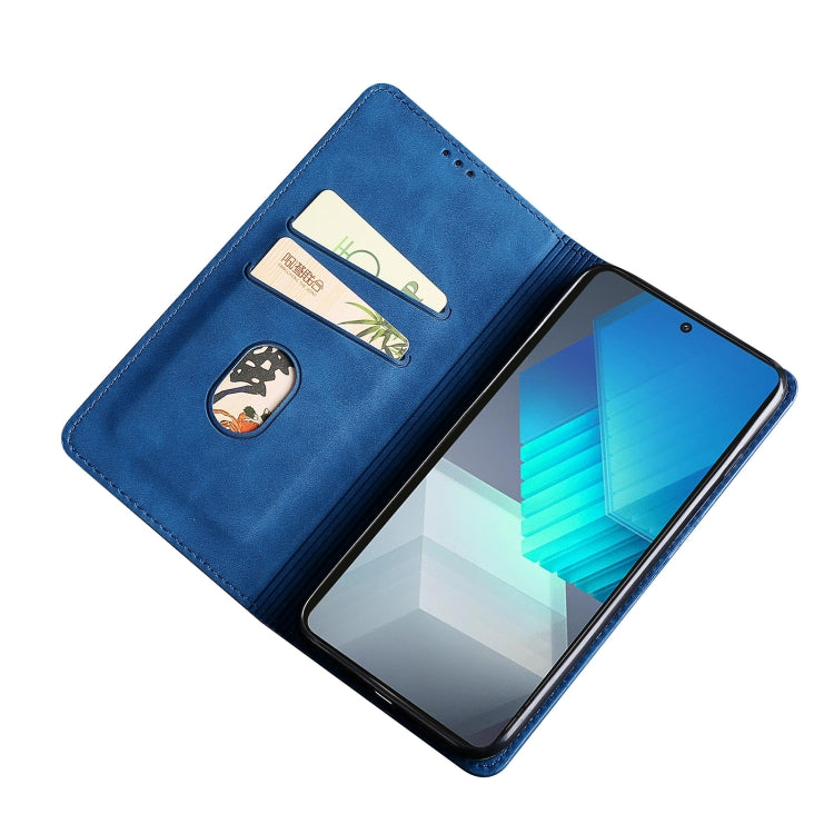 For vivo iQOO Neo7 Skin Feel Magnetic Horizontal Flip Leather Phone Case