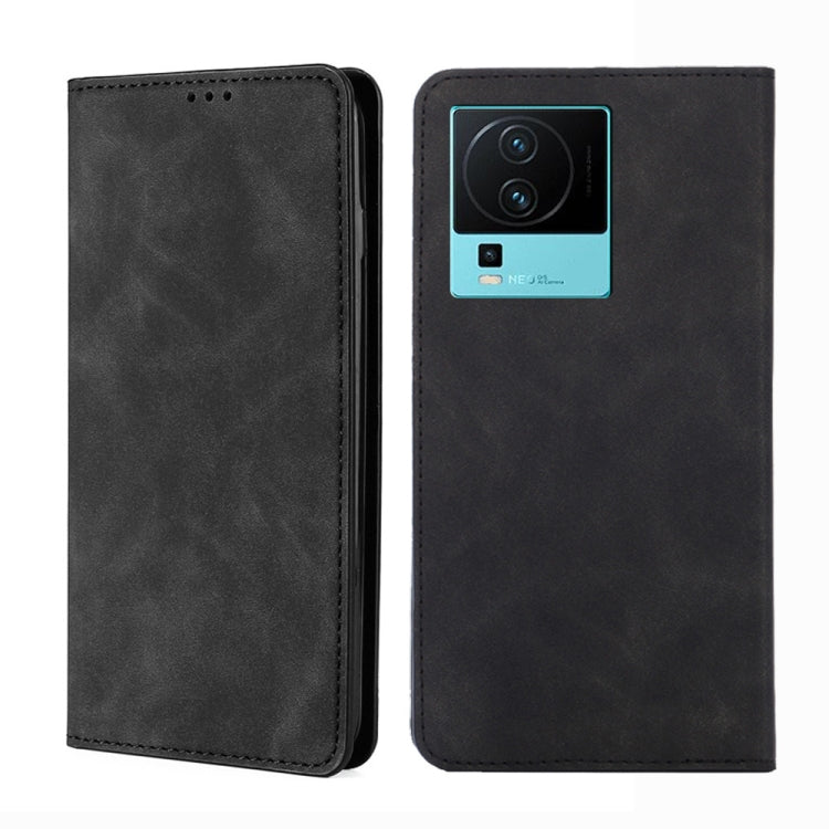 For vivo iQOO Neo7 Skin Feel Magnetic Horizontal Flip Leather Phone Case