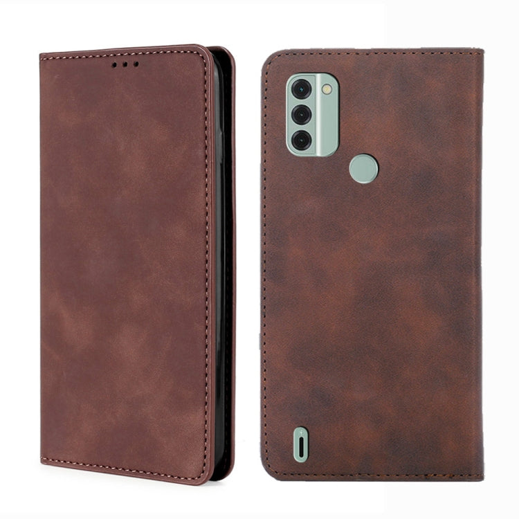 For Nokia C31 Skin Feel Magnetic Horizontal Flip Leather Phone Case