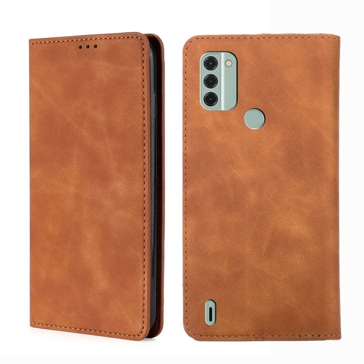 For Nokia C31 Skin Feel Magnetic Horizontal Flip Leather Phone Case