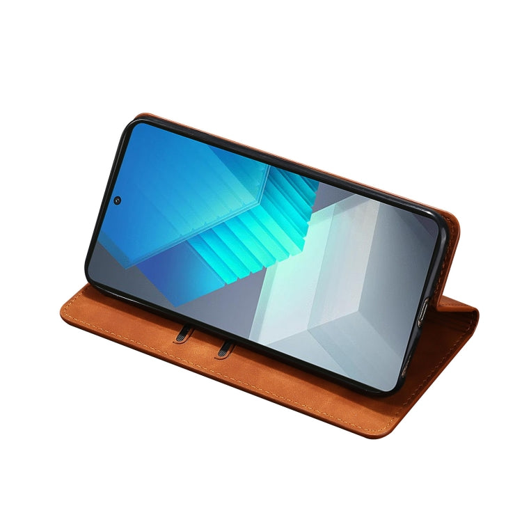 For Nokia X30 5G Skin Feel Magnetic Horizontal Flip Leather Phone Case