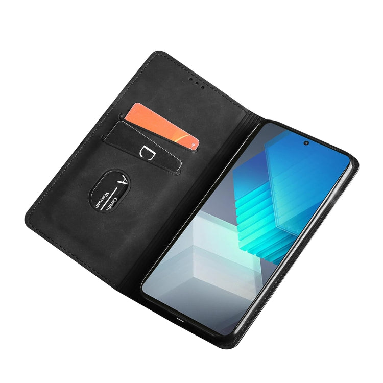 For Nokia X30 5G Skin Feel Magnetic Horizontal Flip Leather Phone Case