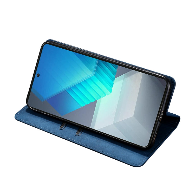 For ZTE Blade A52 Lite Skin Feel Magnetic Horizontal Flip Leather Phone Case