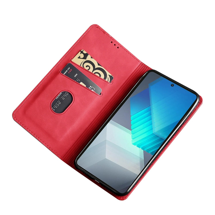 For ZTE Blade A52 Lite Skin Feel Magnetic Horizontal Flip Leather Phone Case