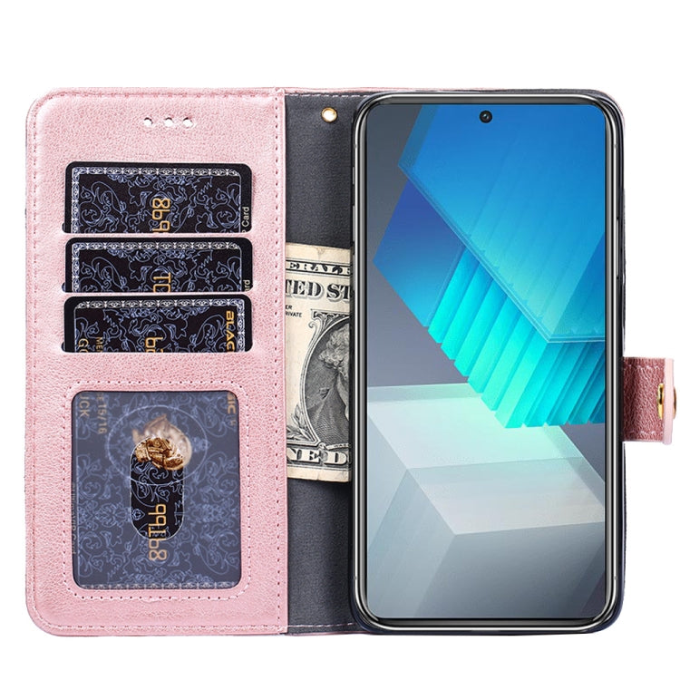 For ZTE Blade A52 Lite Zipper Bag Leather Phone Case