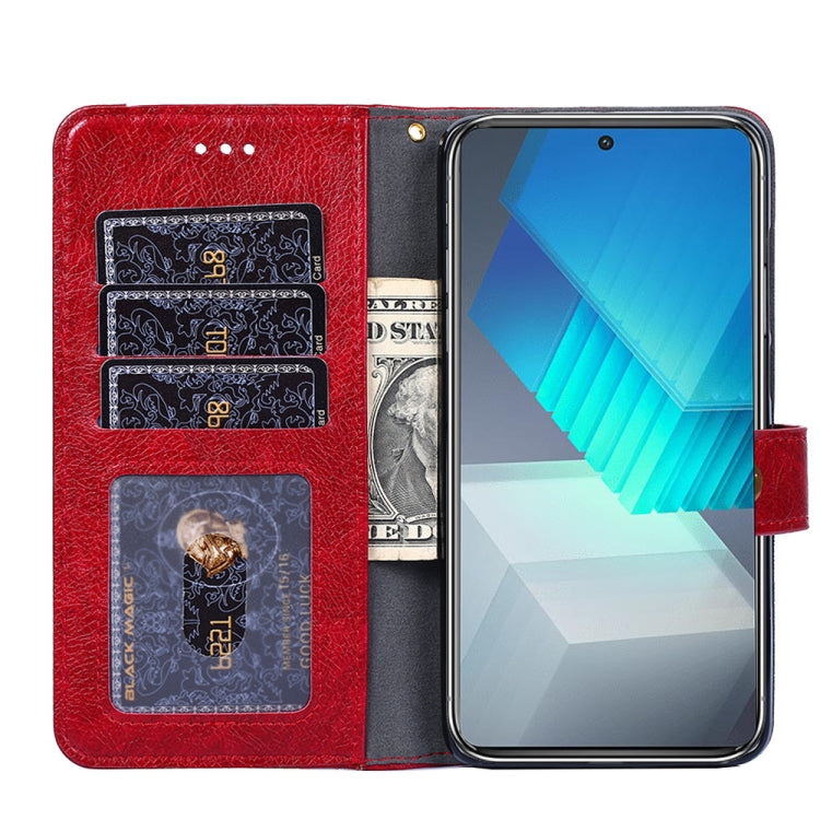 For ZTE Blade A52 Lite Zipper Bag Leather Phone Case