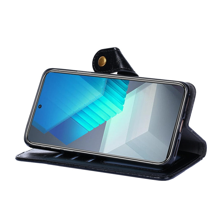 For ZTE Blade A52 Lite Zipper Bag Leather Phone Case
