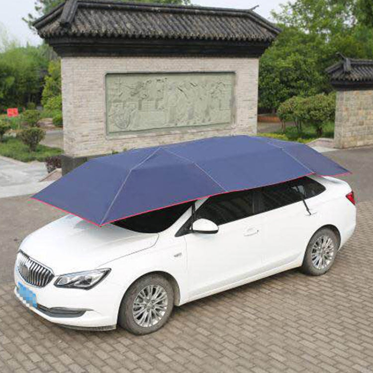 Semi-automatic Awning Tent Car Smart Insulated Cover Outdoor Waterproof Folded Portable Canopy Cover Shelter, Size:4.9 x 2.3m