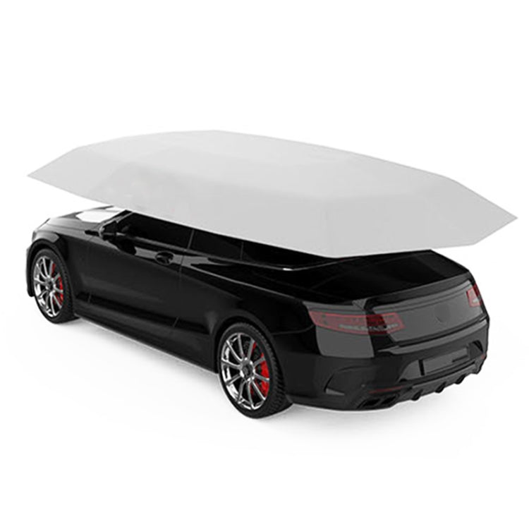 Semi-automatic Awning Tent Car Smart Insulated Cover Outdoor Waterproof Folded Portable Canopy Cover Shelter, Size:4.9 x 2.3m
