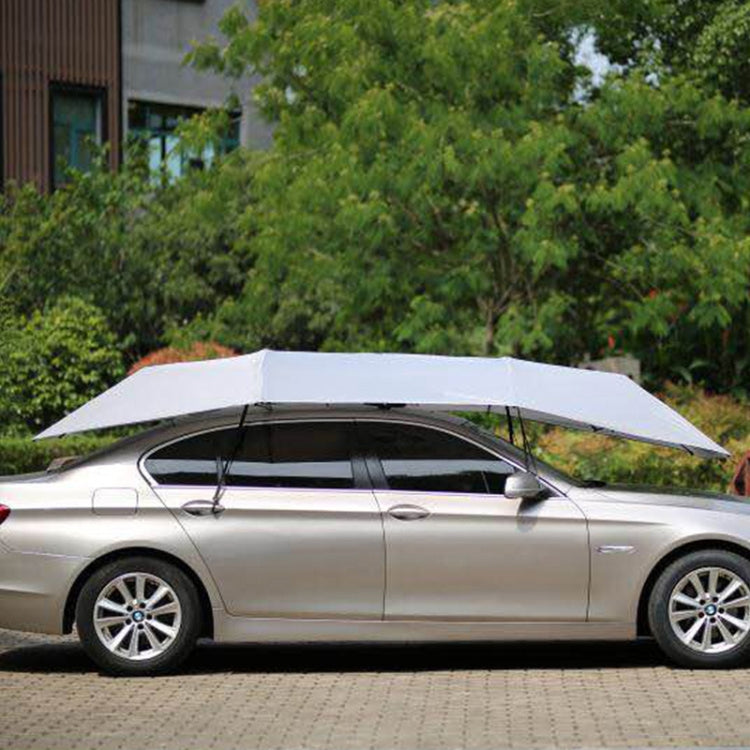 Semi-automatic Awning Tent Car Smart Insulated Cover Outdoor Waterproof Folded Portable Canopy Cover Shelter, Size:4.9 x 2.3m