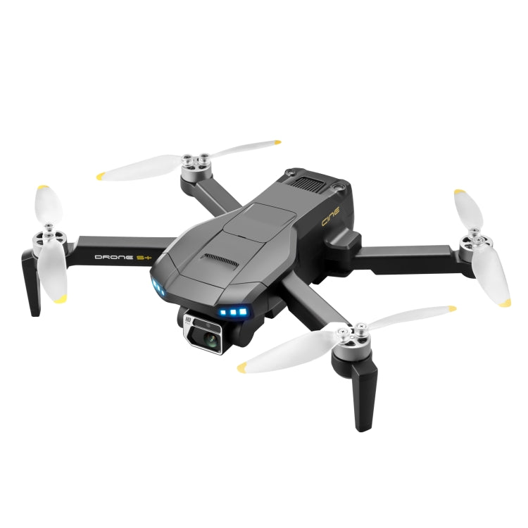 LSRC-S+ 5GHz 6K Dual Camera GPS Aerial RC Drone Quadcopter, Model:No Obstacle Avoidance(Black)