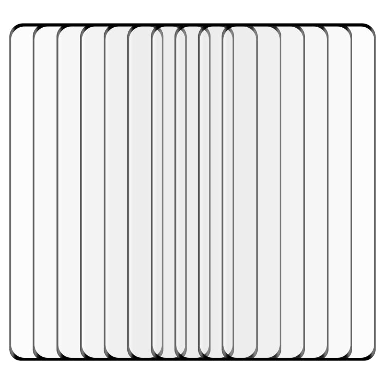 For OPPO Reno9 Pro+ 25pcs 3D Curved Edge Full Screen Tempered Glass Film