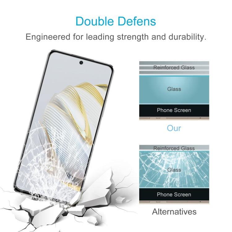 For Huawei nova 10 SE 50pcs 0.26mm 9H 2.5D Tempered Glass Film
