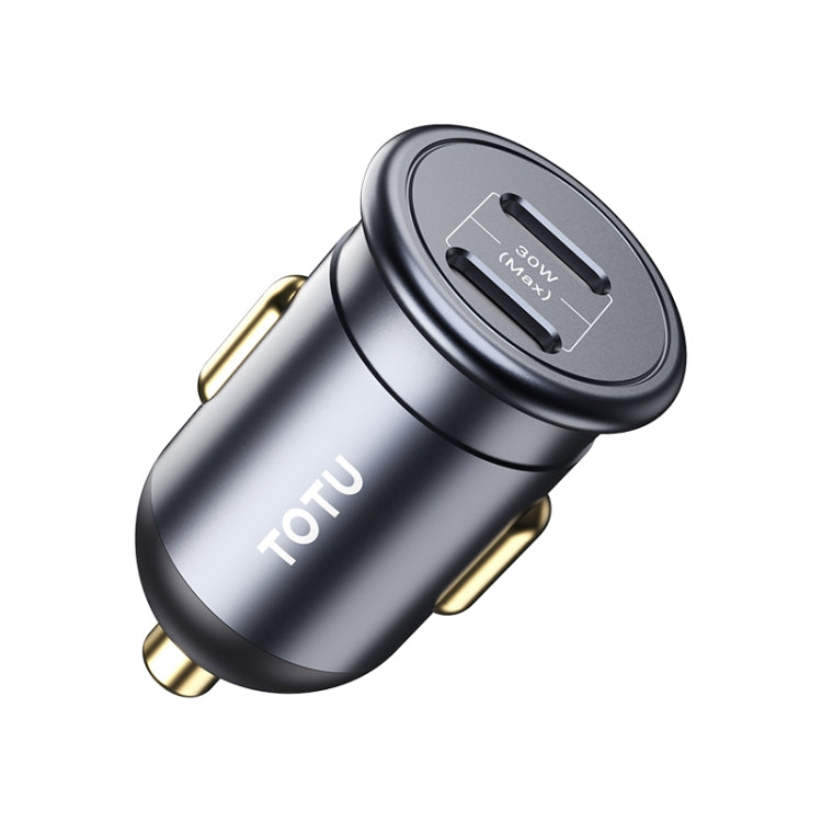 TOTUDESIGN 30W Car Fast Charging, Interface:USB-C / Typ-C + USB-C / Typ-C