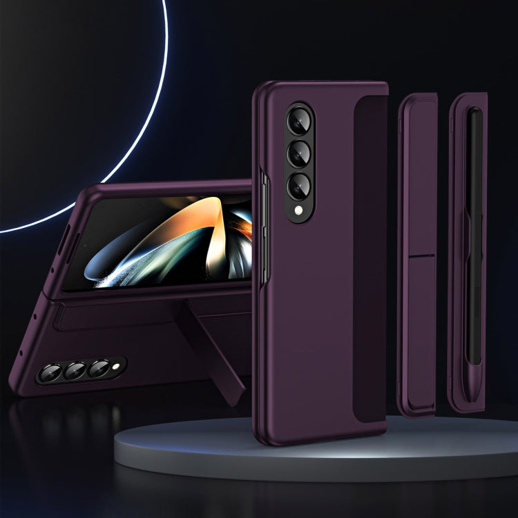 For Samsung Galaxy Z Fold3 5G 2 in 1 Detachable Holder Pen Holder Phone Case