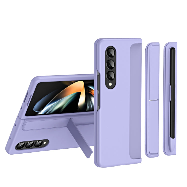 For Samsung Galaxy Z Fold3 5G 2 in 1 Detachable Holder Pen Holder Phone Case