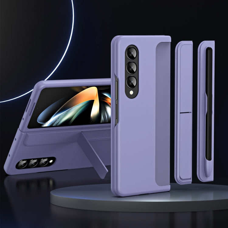 For Samsung Galaxy Z Fold3 5G 2 in 1 Detachable Holder Pen Holder Phone Case