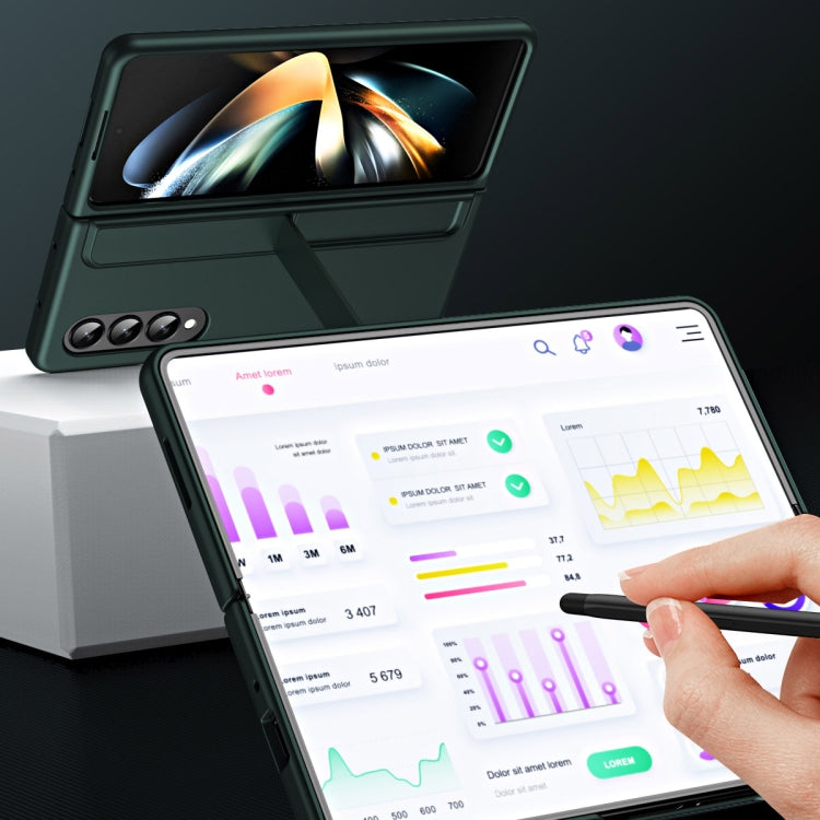 For Samsung Galaxy Z Fold3 5G 2 in 1 Detachable Holder Pen Holder Phone Case