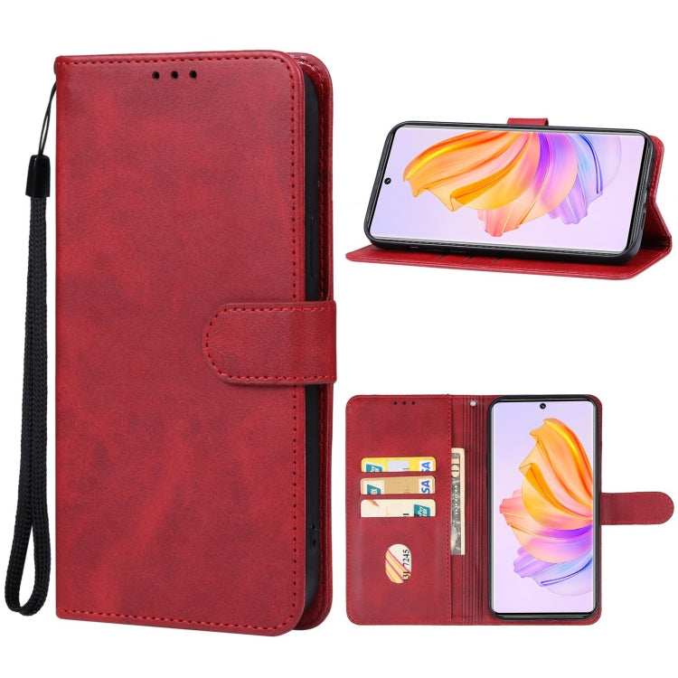 For Honor 80 SE Leather Phone Case
