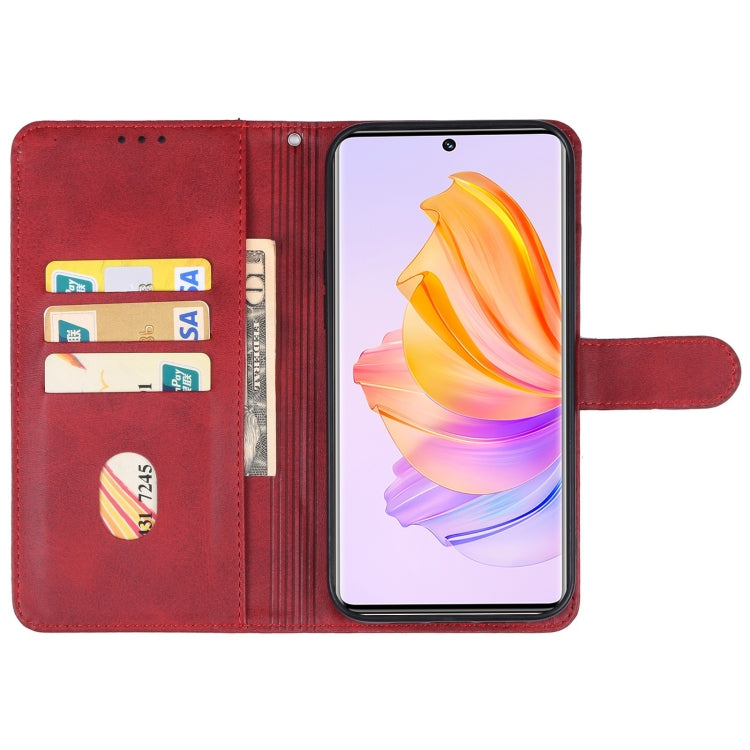 For Honor 80 SE Leather Phone Case