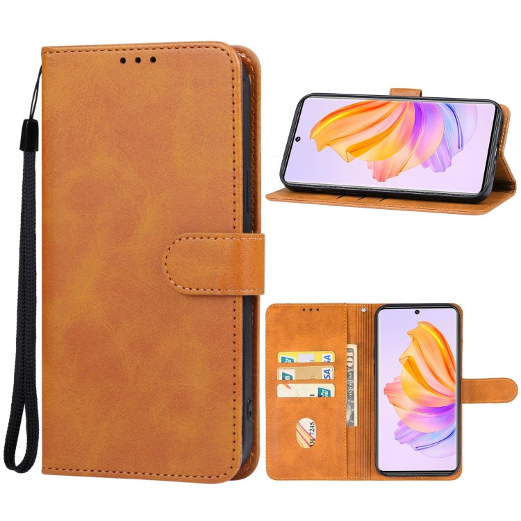 For Honor 80 SE Leather Phone Case