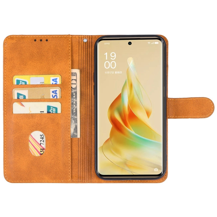 For OPPO Reno9 Pro Leather Phone Case