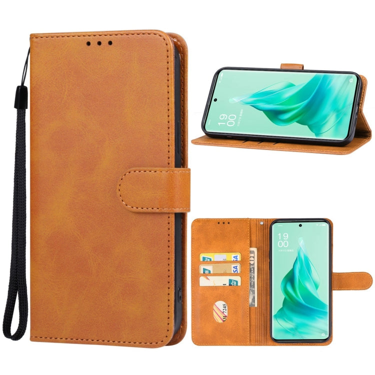 For OPPO Reno9 Pro+ Leather Phone Case