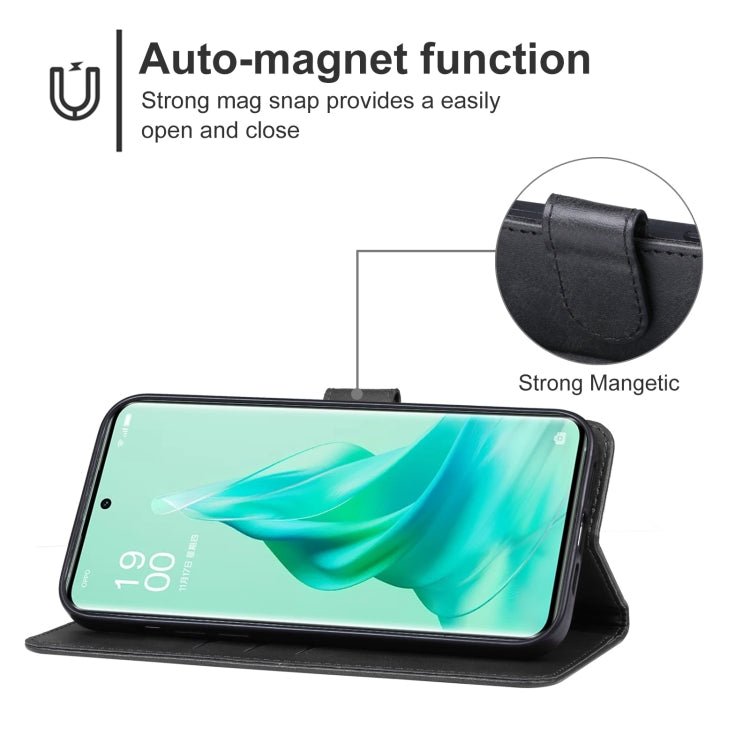 For OPPO Reno9 Pro+ Leather Phone Case