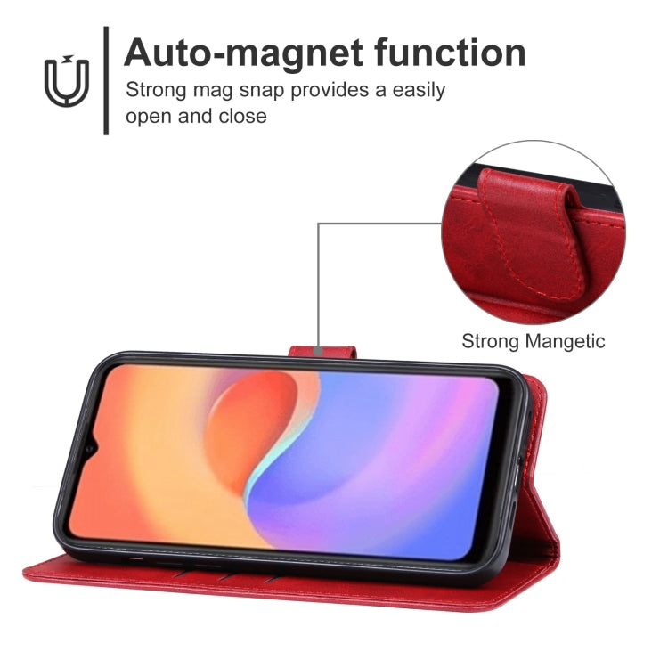 For ZTE Blade A52 Lite Leather Phone Case