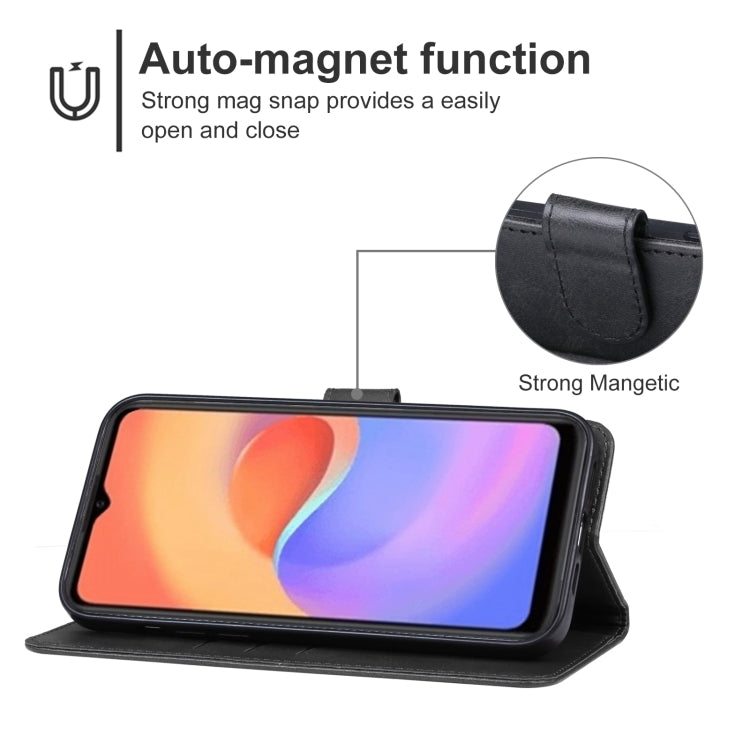 For ZTE Blade A52 Lite Leather Phone Case