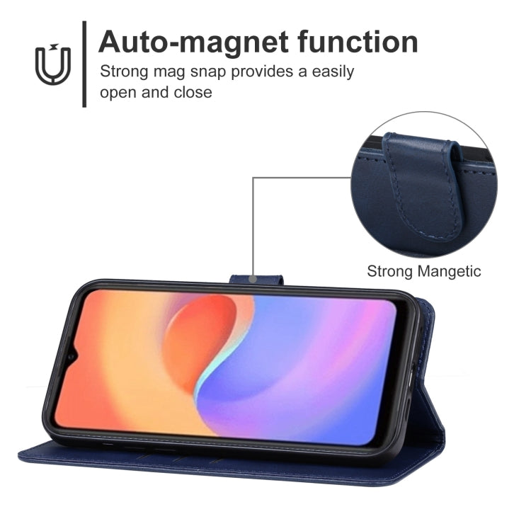 For ZTE Blade A52 Lite Leather Phone Case