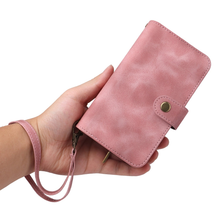 For iPhone 11 Pro Multifunctional Card Slot Zipper Wallet Flip Leather Phone Case