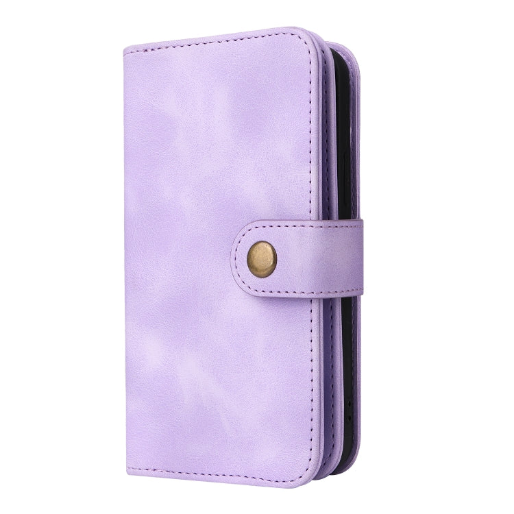 For iPhone 12 Pro Max Multifunctional Card Slot Zipper Wallet Flip Leather Phone Case