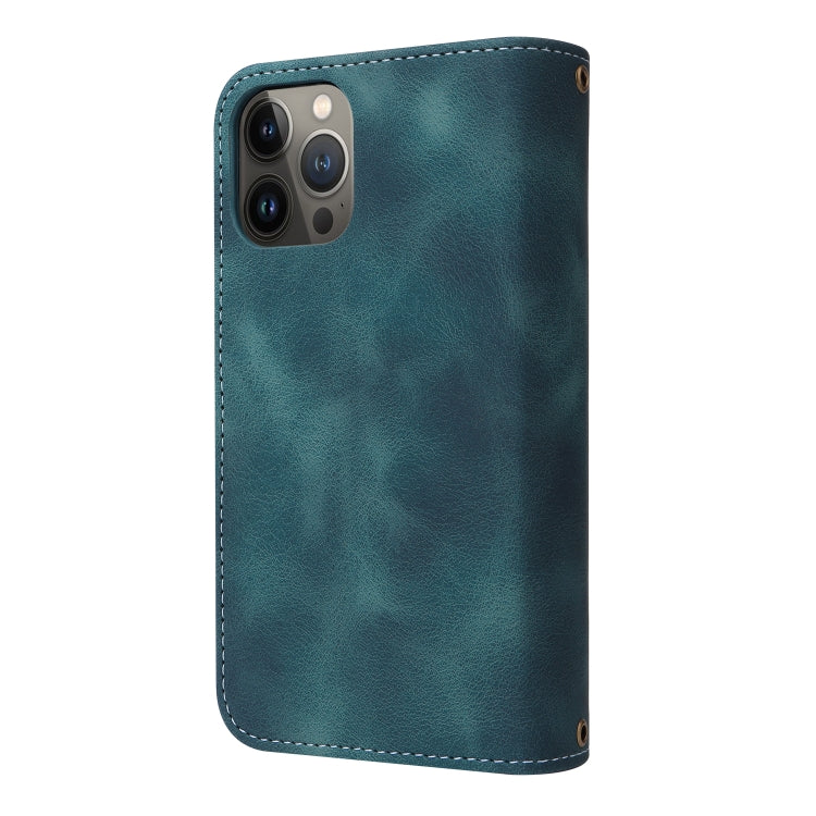 For iPhone 12 Pro Multifunctional Card Slot Zipper Wallet Flip Leather Phone Case