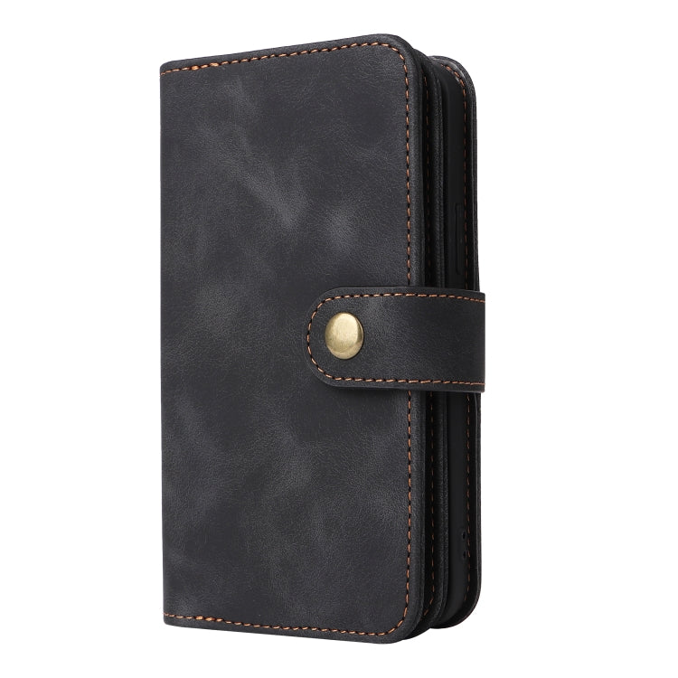 For iPhone 14 Pro Multifunctional Card Slot Zipper Wallet Flip Leather Phone Case