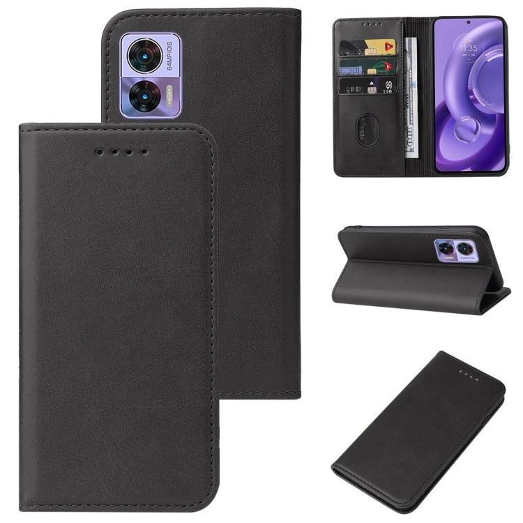 For Motorola Edge 30 Neo Magnetic Closure Leather Phone Case