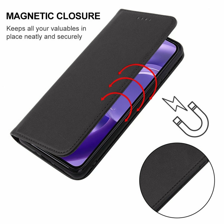 For Motorola Edge 30 Neo Magnetic Closure Leather Phone Case