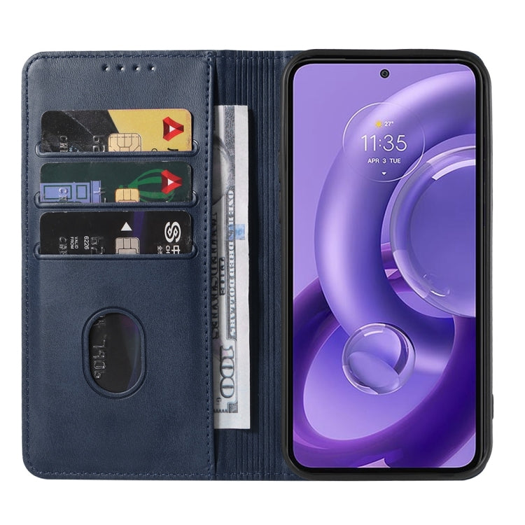 For Motorola Edge 30 Neo Magnetic Closure Leather Phone Case