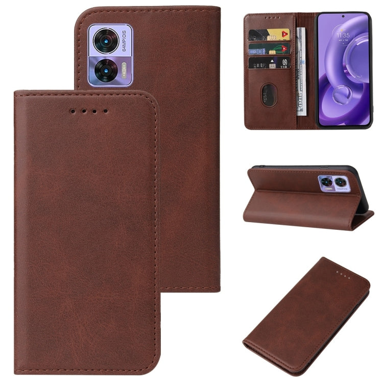 For Motorola Edge 30 Neo Magnetic Closure Leather Phone Case