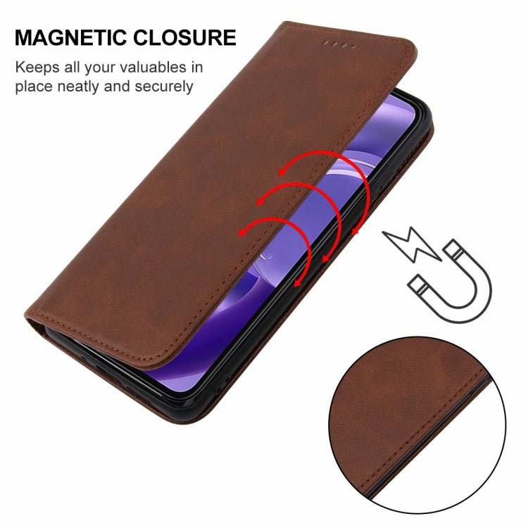 For Motorola Edge 30 Neo Magnetic Closure Leather Phone Case