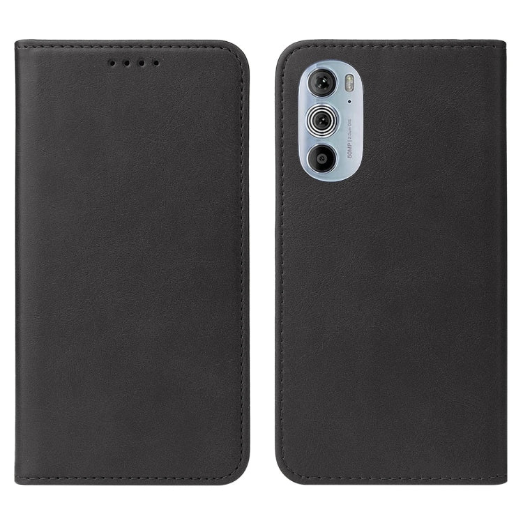 For Motorola Edge+ 5G UW 2022/Edge 30 Pro Magnetic Closure Leather Phone Case