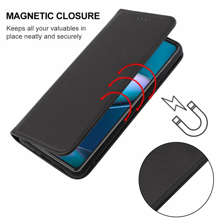 For Motorola Edge+ 5G UW 2022/Edge 30 Pro Magnetic Closure Leather Phone Case