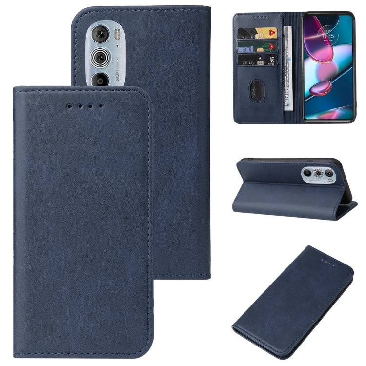 For Motorola Edge+ 5G UW 2022/Edge 30 Pro Magnetic Closure Leather Phone Case