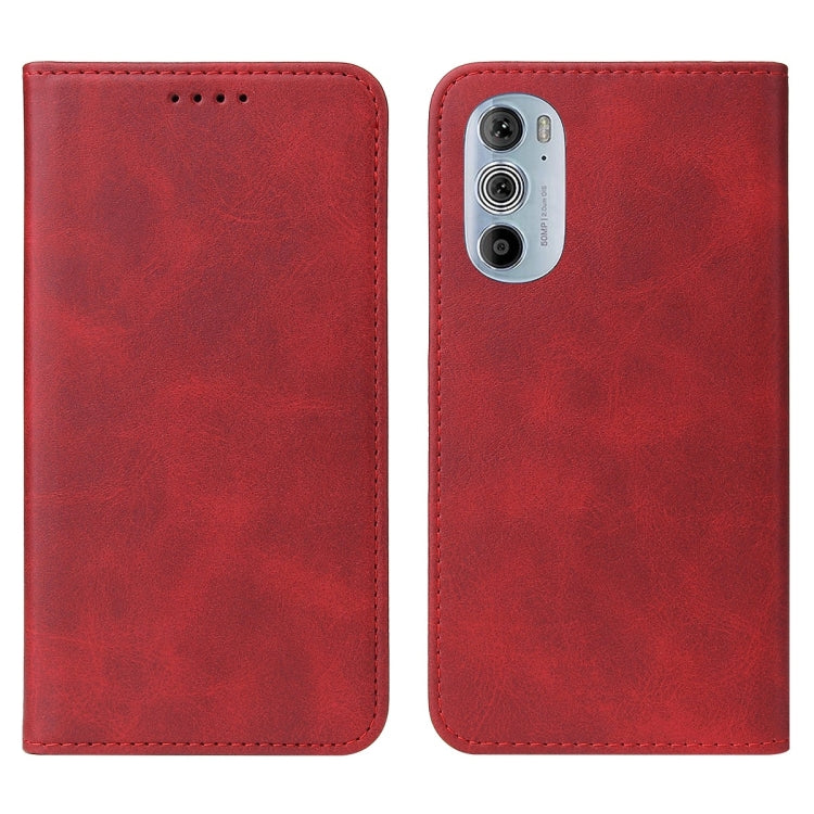 For Motorola Edge+ 5G UW 2022/Edge 30 Pro Magnetic Closure Leather Phone Case