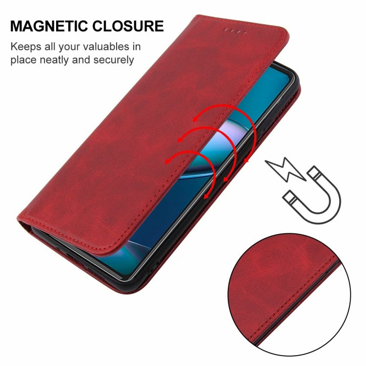 For Motorola Edge+ 5G UW 2022/Edge 30 Pro Magnetic Closure Leather Phone Case