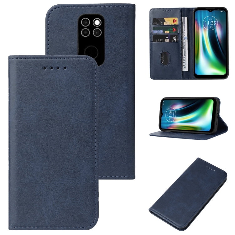 For Motorola Moto Defy 2021 Magnetic Closure Leather Phone Case