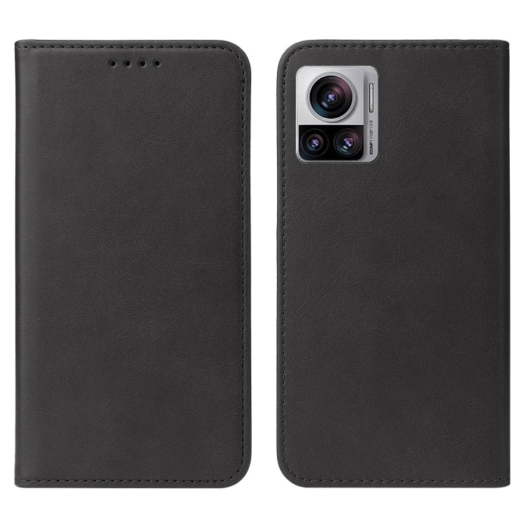 For Motorola Edge 30 Ultra Magnetic Closure Leather Phone Case