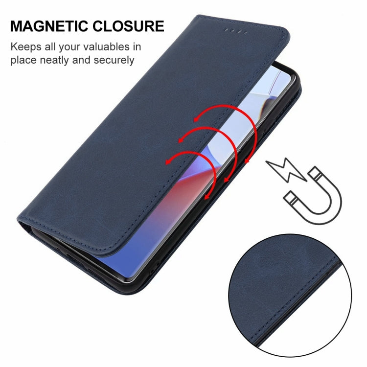 For Motorola Edge 30 Ultra Magnetic Closure Leather Phone Case