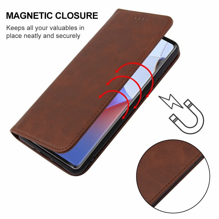 For Motorola Edge 30 Ultra Magnetic Closure Leather Phone Case