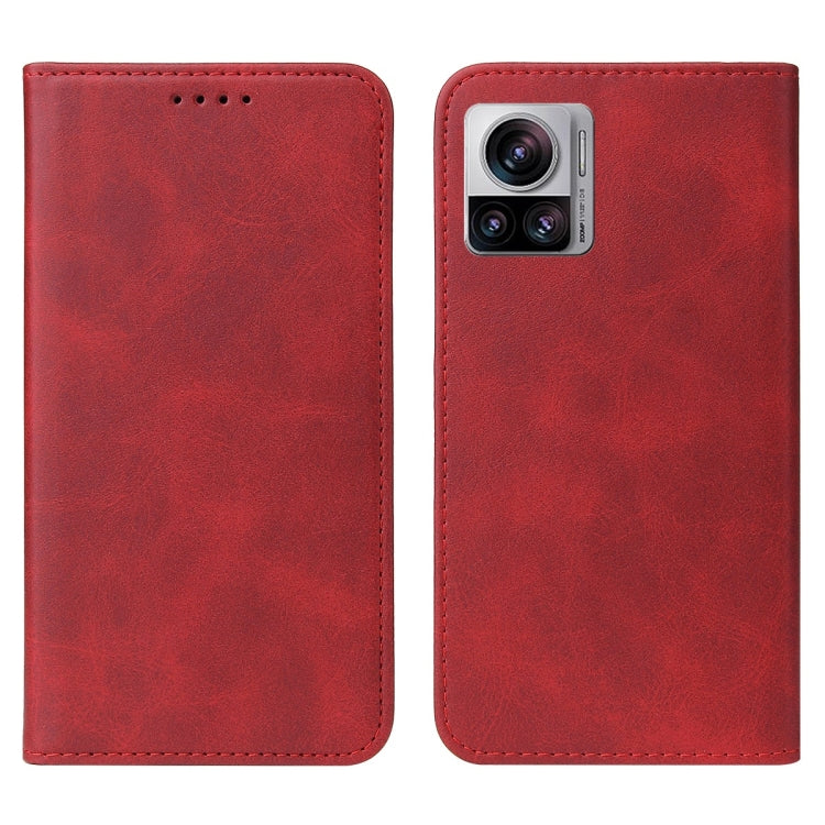 For Motorola Edge 30 Ultra Magnetic Closure Leather Phone Case